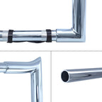 Chrome 14" Prewired 1.25" Handlebar Ape Hanger for Harley Road King (2008–2013)