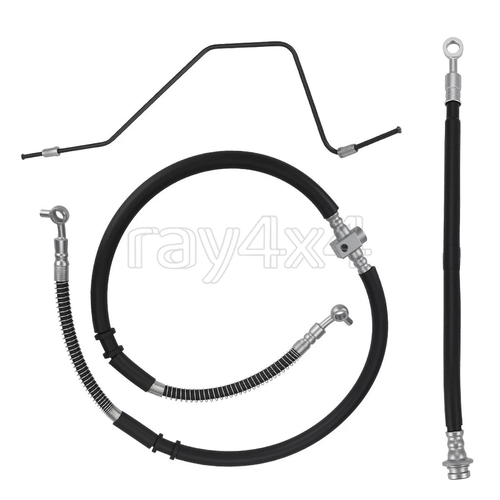 Front Brake Hose Lines & Pipe Kit for Yamaha YFM700R Raptor 700R (2006–2024)
