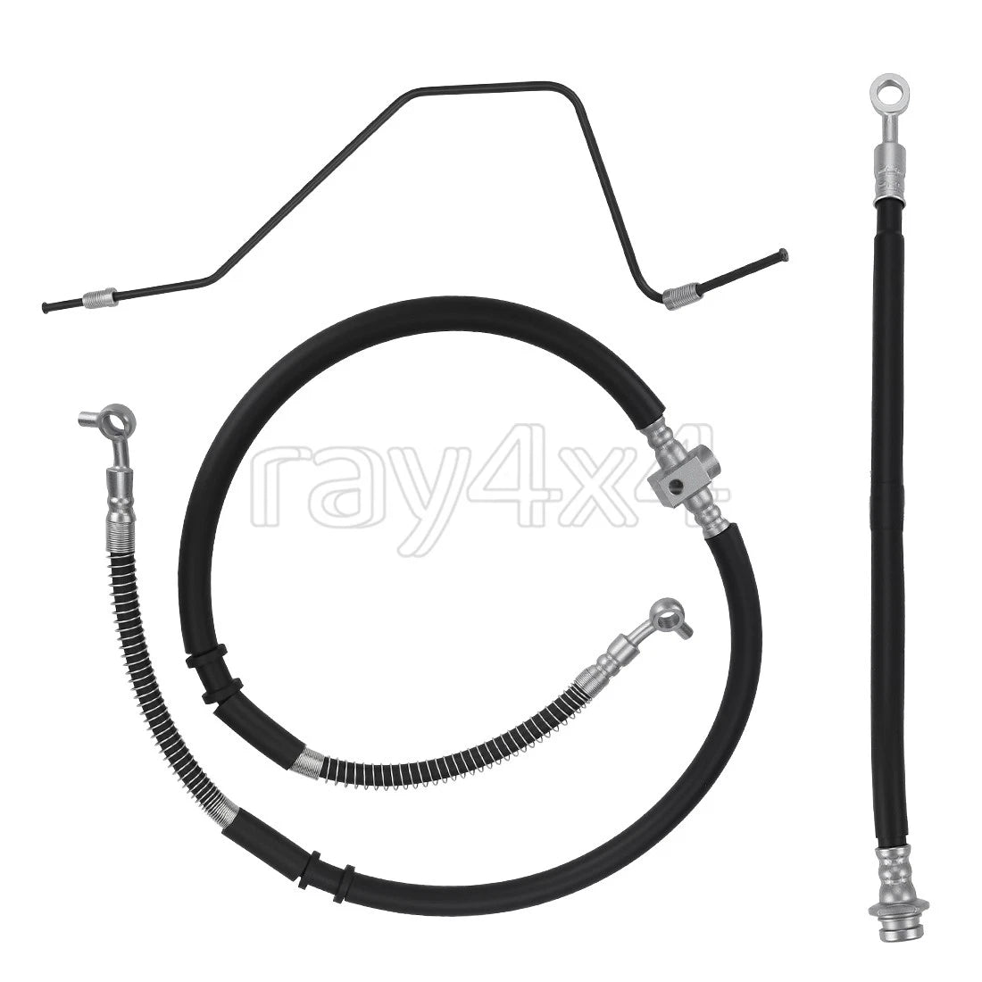 Front Brake Hose Lines & Pipe Kit for Yamaha YFM700R Raptor 700R (2006–2024)