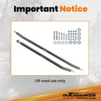 Adjustable Front Track Bar Steering Kit for Jeep Wrangler TJ (1997–2006) 2.5-4.5''