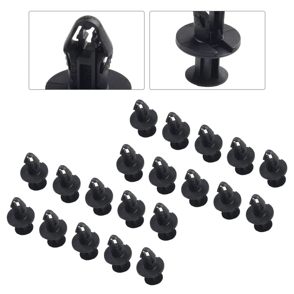 Undertray Rivets / Black ABS for Tesla Model 3 (2017���2026)