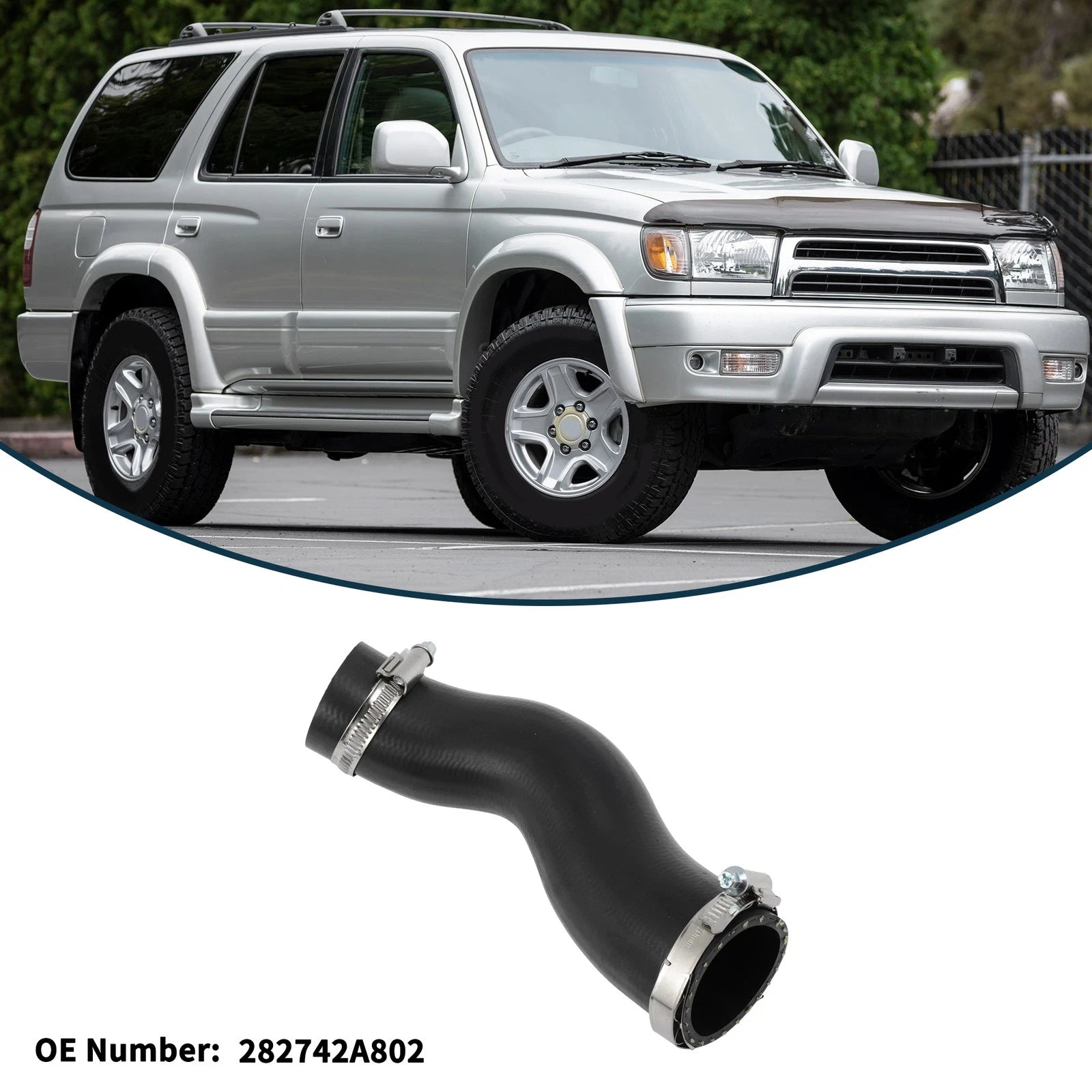 Radiator Hose for Hyundai i40 I CW (VF) 1.7 CRDi (2011–2019) No. 282742A802 Rubber