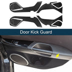 Set of 1 Door Kick Guard for Mazda Atenza (2013–2020) Black Front Rear