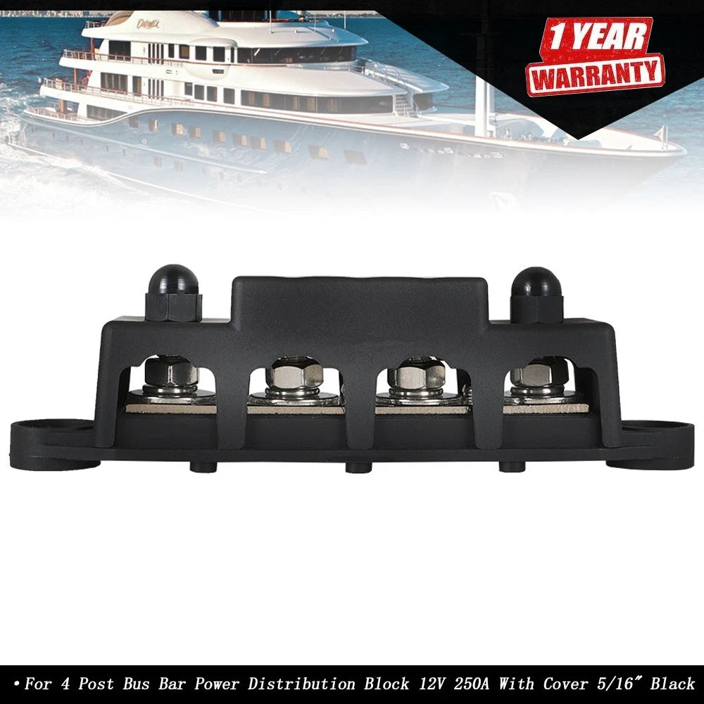 4 Post Power Distribution Block for 12V Systems (250A)