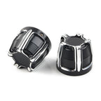 Front Axle Nut Cap Covers for Harley Softail Touring Street Glide