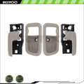 2X Inside Rear Door Handle + Bezels for Tundra (2000–2006) Gray