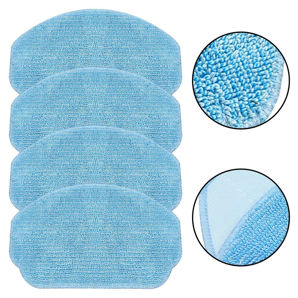 Set of 4 Microfiber Mop Pads for Vacuum Cleaner (177109mm)