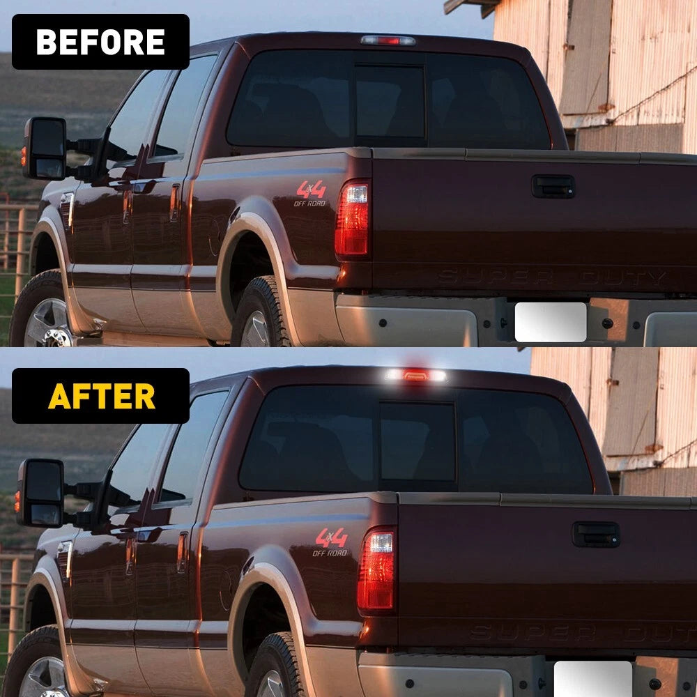 LED Third Brake Light Smoked Black for Ford F250 F350 Super Duty (1999–2016)