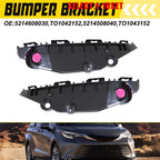 Set of 2 Front Bumper Brackets LH RH for Toyota Sienna (2021–2025)