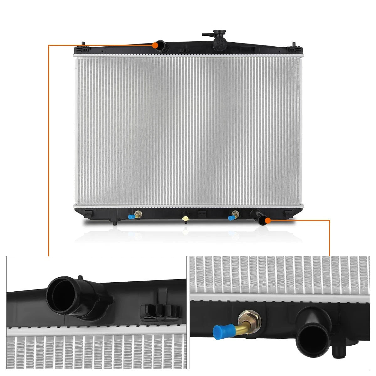 Cooling Radiator for Lexus RX350/RX450H (2016–2020) DPI-13596