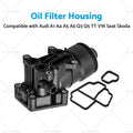 Oil Filter Housing 03L115389H for VW Audi Seat Skoda A1 A4 A5 A6 Q3 Q5 (2003–2023)