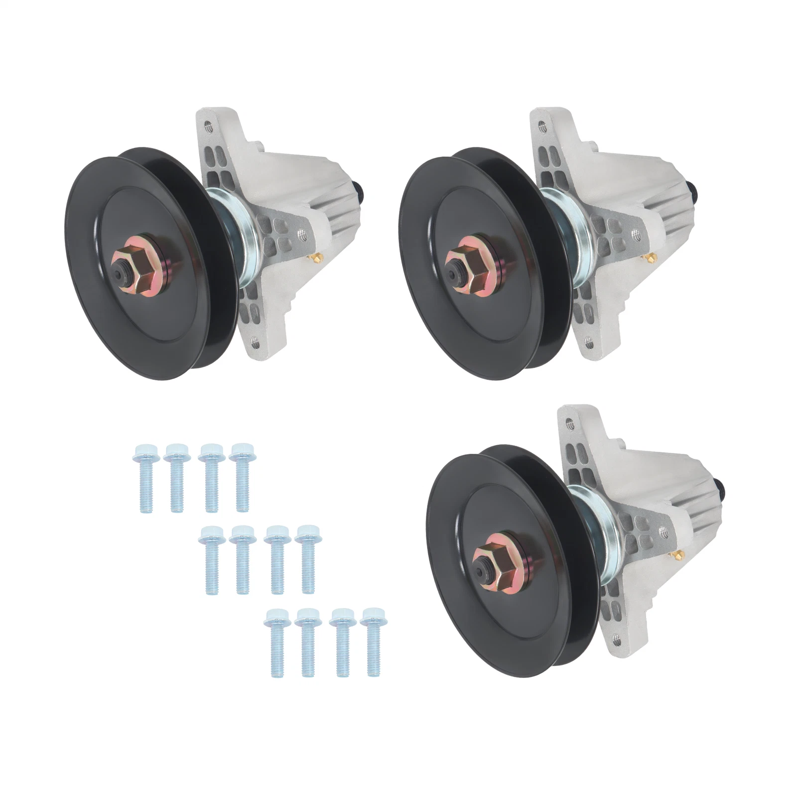 Set of 3 Spindles for Cub Cadet Troy-Bilt Mustang Z50 (50-Inch Deck)