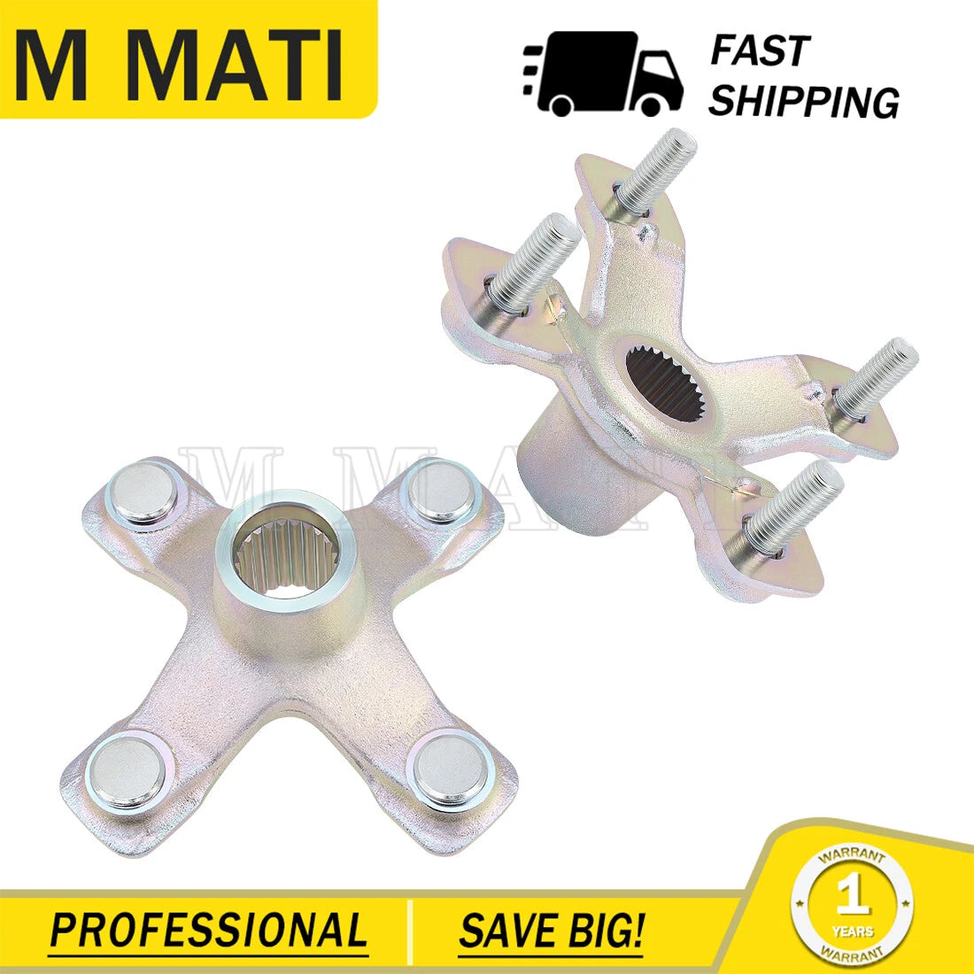 Set of 2 Rear Wheel Hub Collars for Yamaha YFZ450R (2009–2024) 18P25380000