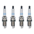 Set of 4 Denso Platinum TT Spark Plugs (Gap 0.040) for