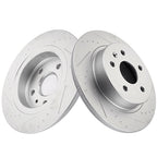 Rear Slotted Brake Rotors for Chevrolet Trax, Cruze, Buick Encore (2011–2019)