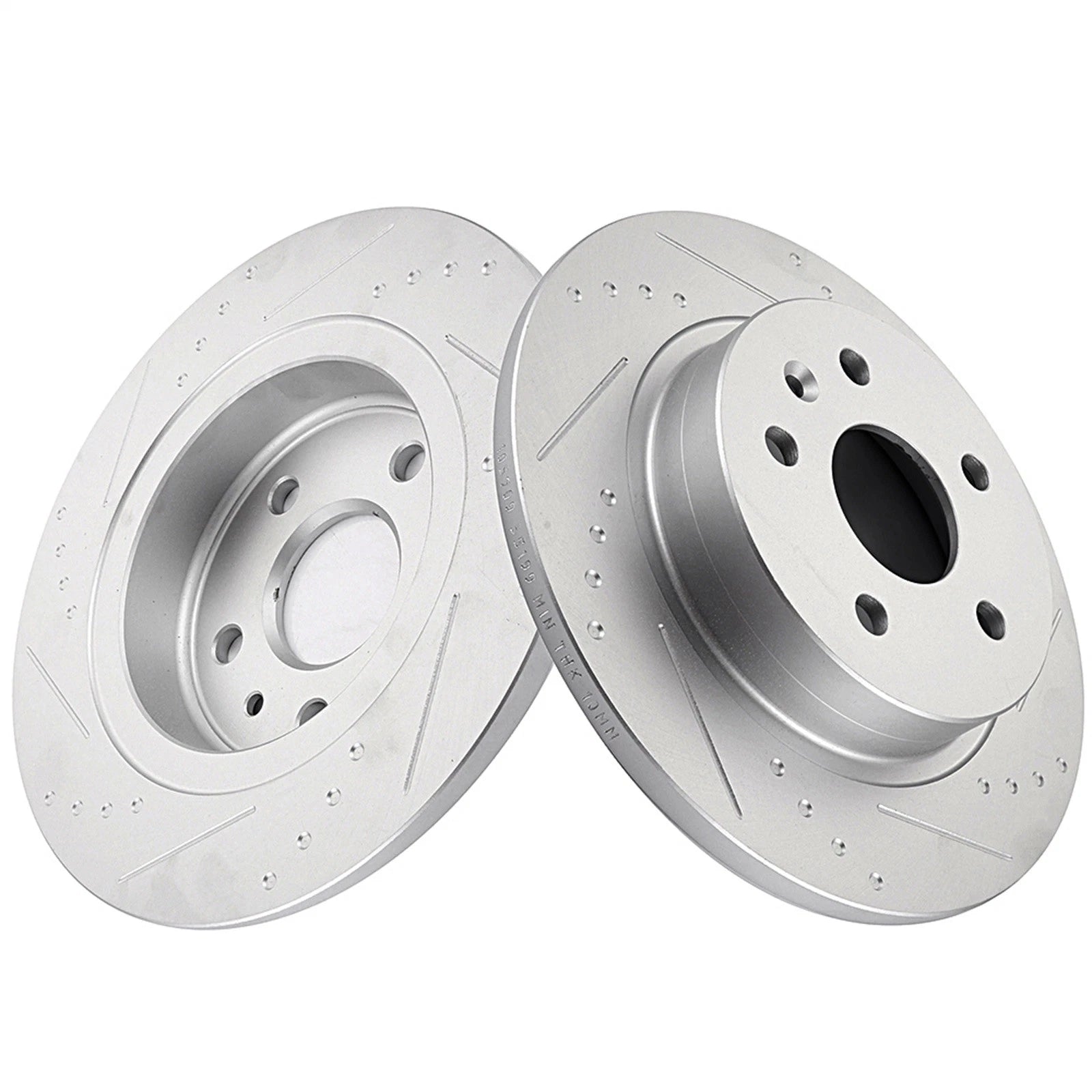 Rear Slotted Brake Rotors for Chevrolet Trax, Cruze, Buick Encore (2011–2019)
