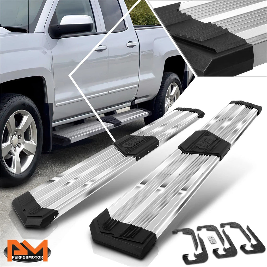 J2 Chrome Running Board Step Pad for Silverado/Sierra EXT Cab (2007–2019)
