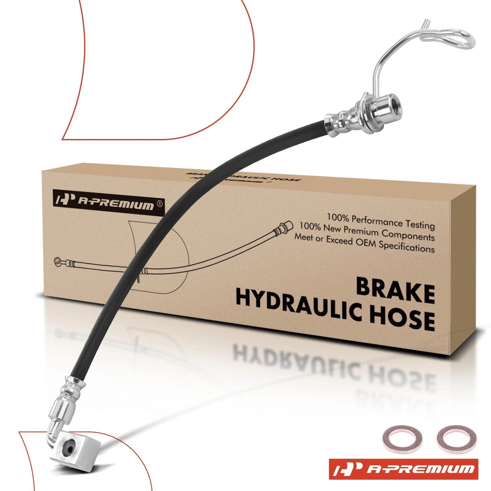 Rear Right Brake Hydraulic Hose for Jeep Liberty, Dodge Nitro (2008–2012)