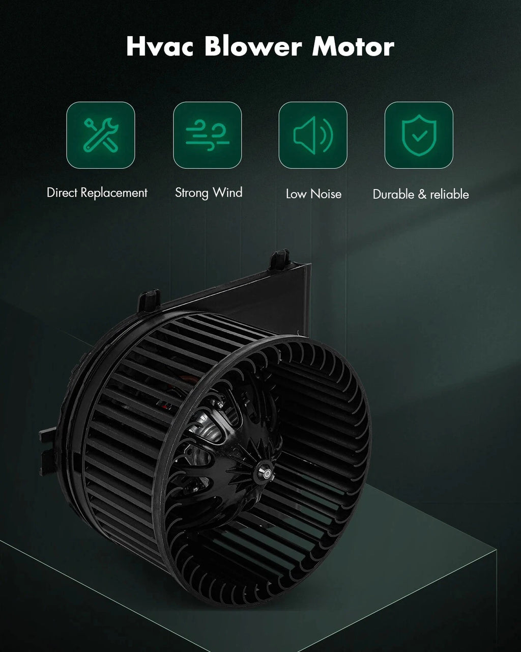 HVAC Heater Blower Motor Fan for Volkswagen Golf Audi TT (2000–2007) 700158