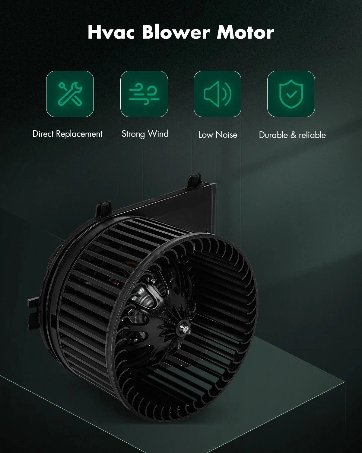 HVAC Heater Blower Motor Fan for Volkswagen Golf Audi TT (2000–2007) 700158