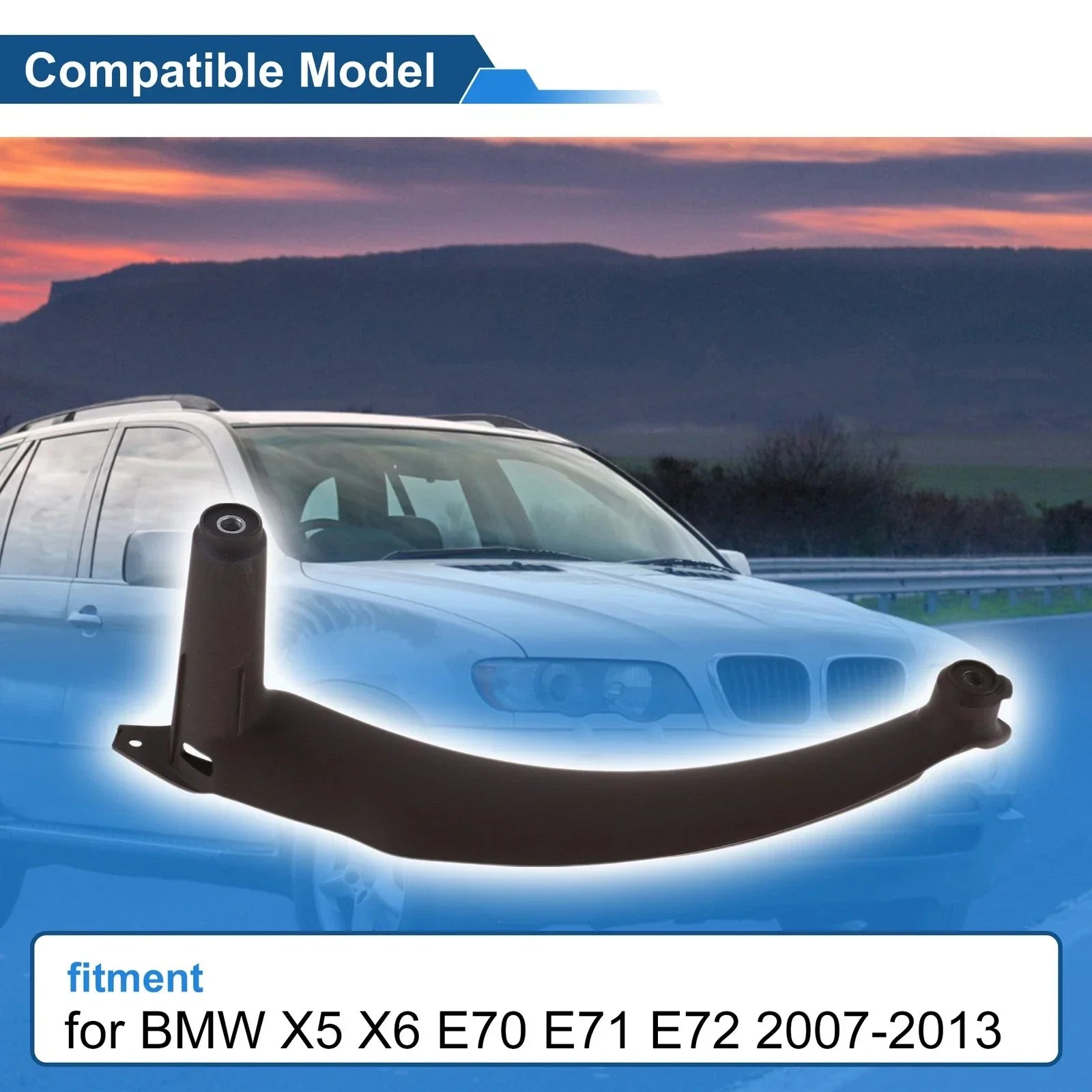Inner Door Panel Handle for BMW X5 X6 (2007 - 2013)