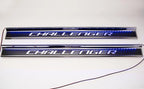Carbon Fiber Door Sill With White LED Kit for 2008-2019 Dodge Challenger