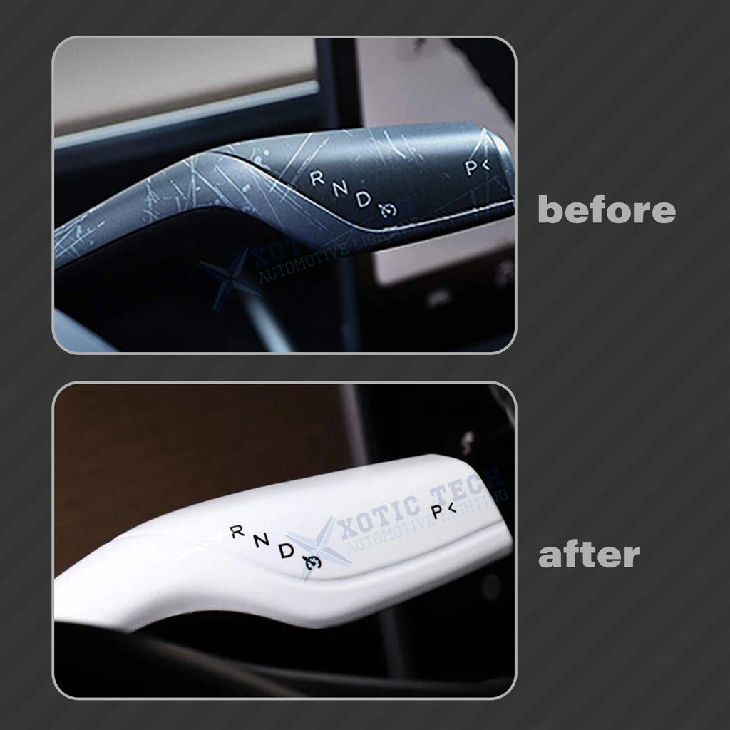 Steering Wheel Gear Shift Paddle Wiper Rod Cover for Tesla Model 3 (2017–2024)