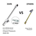 Tire Filler / Dual Head Inflator for RVs and Cars