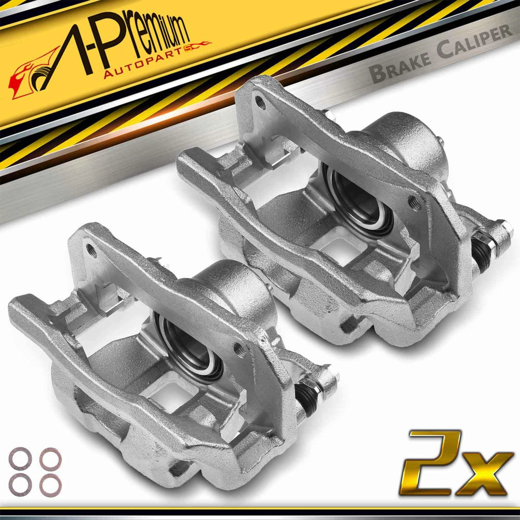 Pair Front Disc Brake Calipers for Honda Civic (2017–2020)