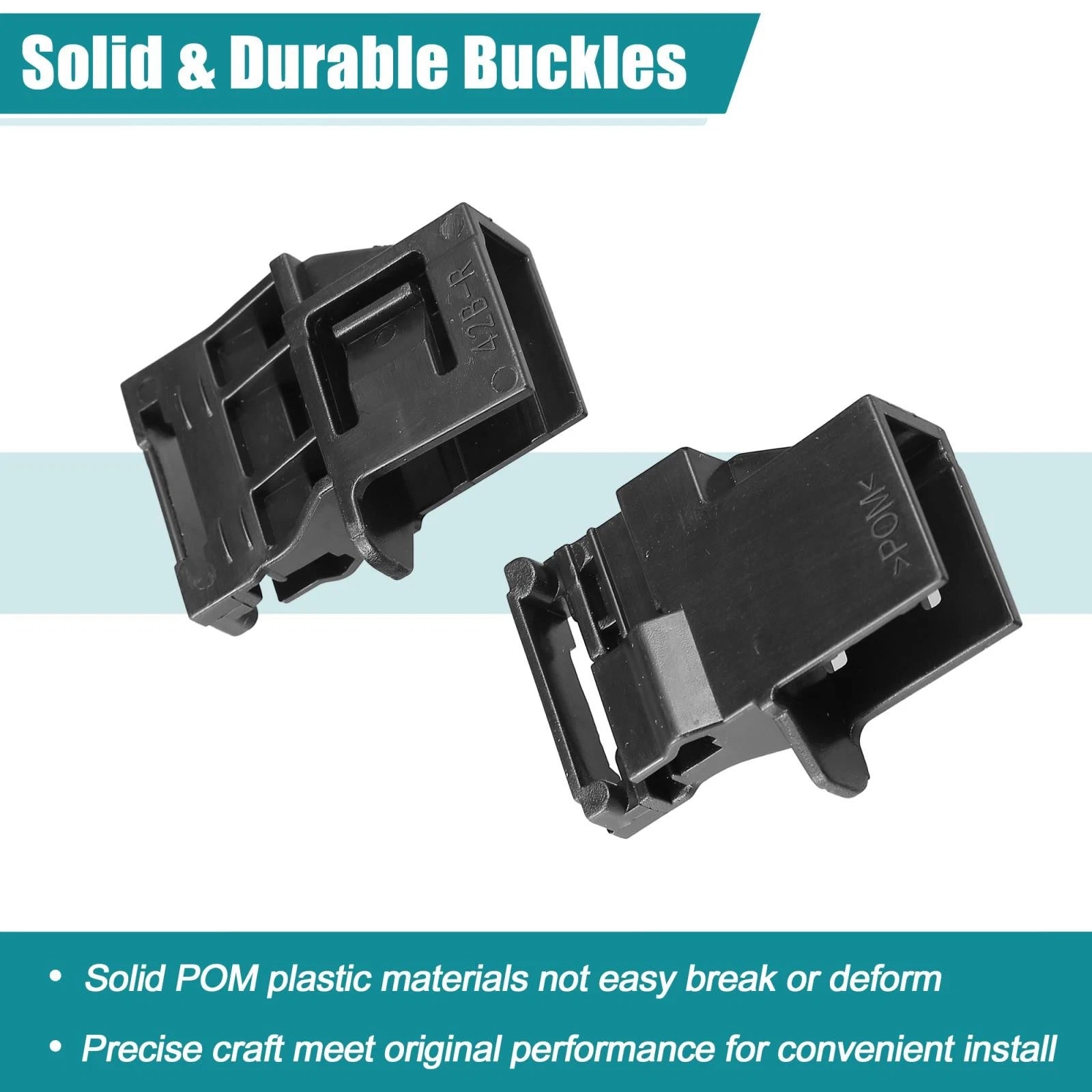 1 Pair Sunroof Sun Visor Clips for Honda CR-V (2017–2021) 743151938920