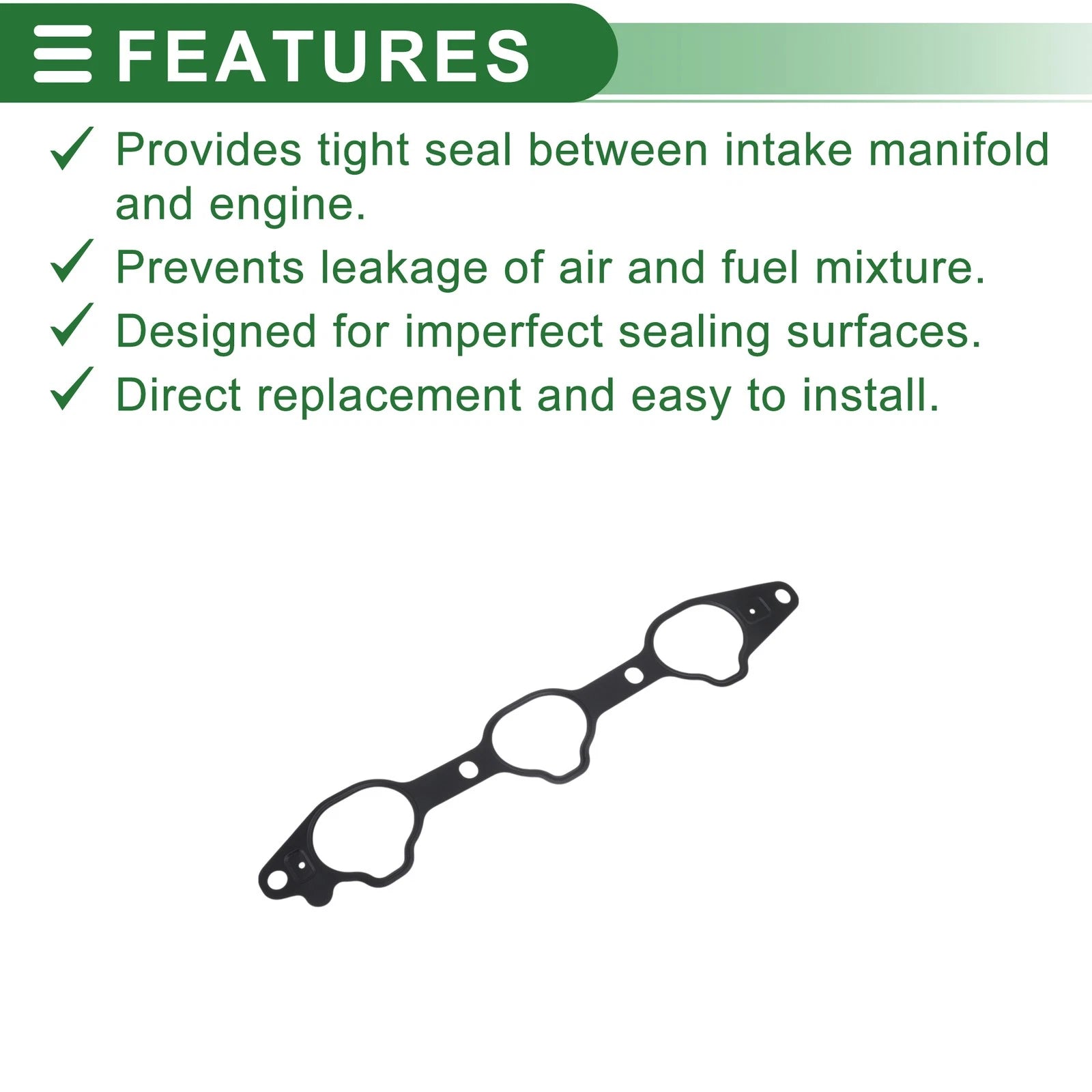 Engine Intake Manifold Gasket for Mitsubishi Eclipse (1999–2005) MD309720