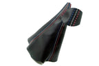 Manual Shift Boot for Ford Mustang (1999–2004) - Leather Synthetic, Tri Color Stitch