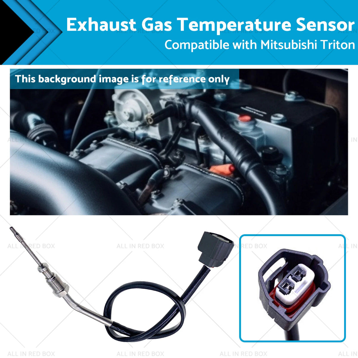 Exhaust Temperature Sensor for Mitsubishi Triton MQ MR (2015–Present) 14927Q