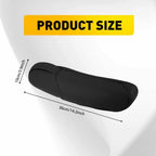 Leather Front Seat Armrest Cover for Honda CR-V (2010–2011) Black