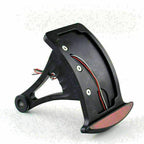 Side Axle Mount License Plate Bracket for Hyundai BLK T9 (Fits LED)