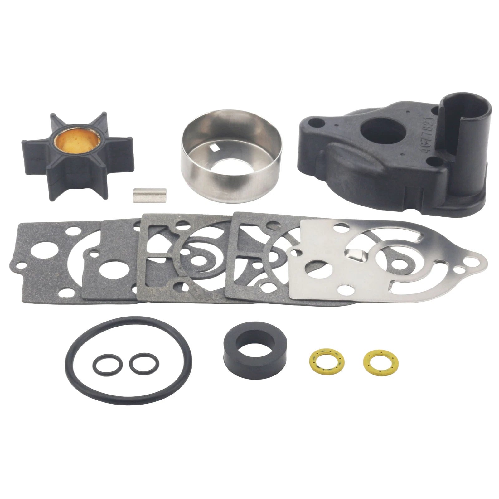 Water Pump Impeller Kit for Mercury 30 35 40 50 60 70 HP Outboards (46-60366A1)