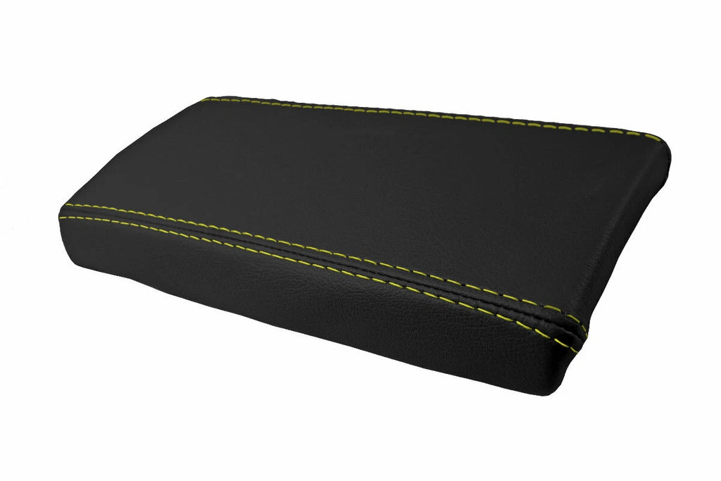 Console Lid Pull Over Cover for Mazda Miata MX5 (1990–1997) Yellow Stitch