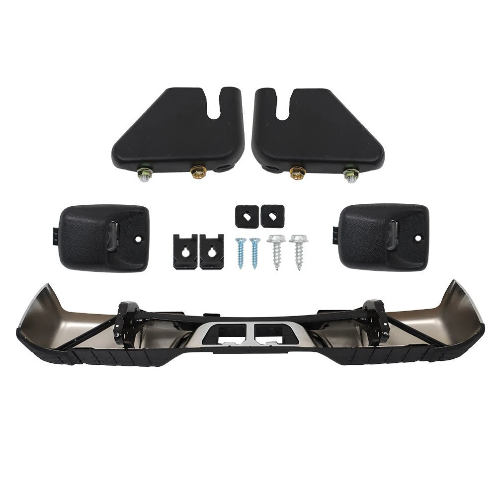 Chrome Rear Bumper for Toyota Tundra (2007–2013) - Complete with Hardware