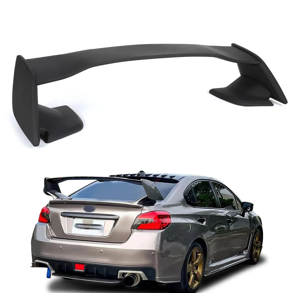 Matte Black Rear Trunk Spoiler Wing for Subaru WRX/WRX STI (2015–2021)