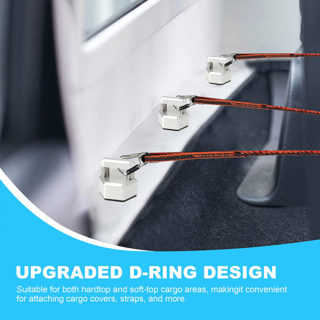 6X Aluminum Quick Removal Fastener Thumb Screw for Jeep Wrangler JK JL (2007–2023)