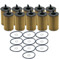 Set of 10 Engine Oil Filters for Hyundai Kia V6 (StdAsp GAS)