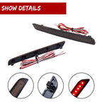 Set of 2 Smoke Lens Red LED Rear Fog Lights for Toyota GR Supra (2020–2024)