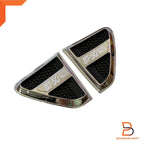 Chrome Side Vent Marker Light Cover for Mazda BT-50 Pickup Ute (12-19)