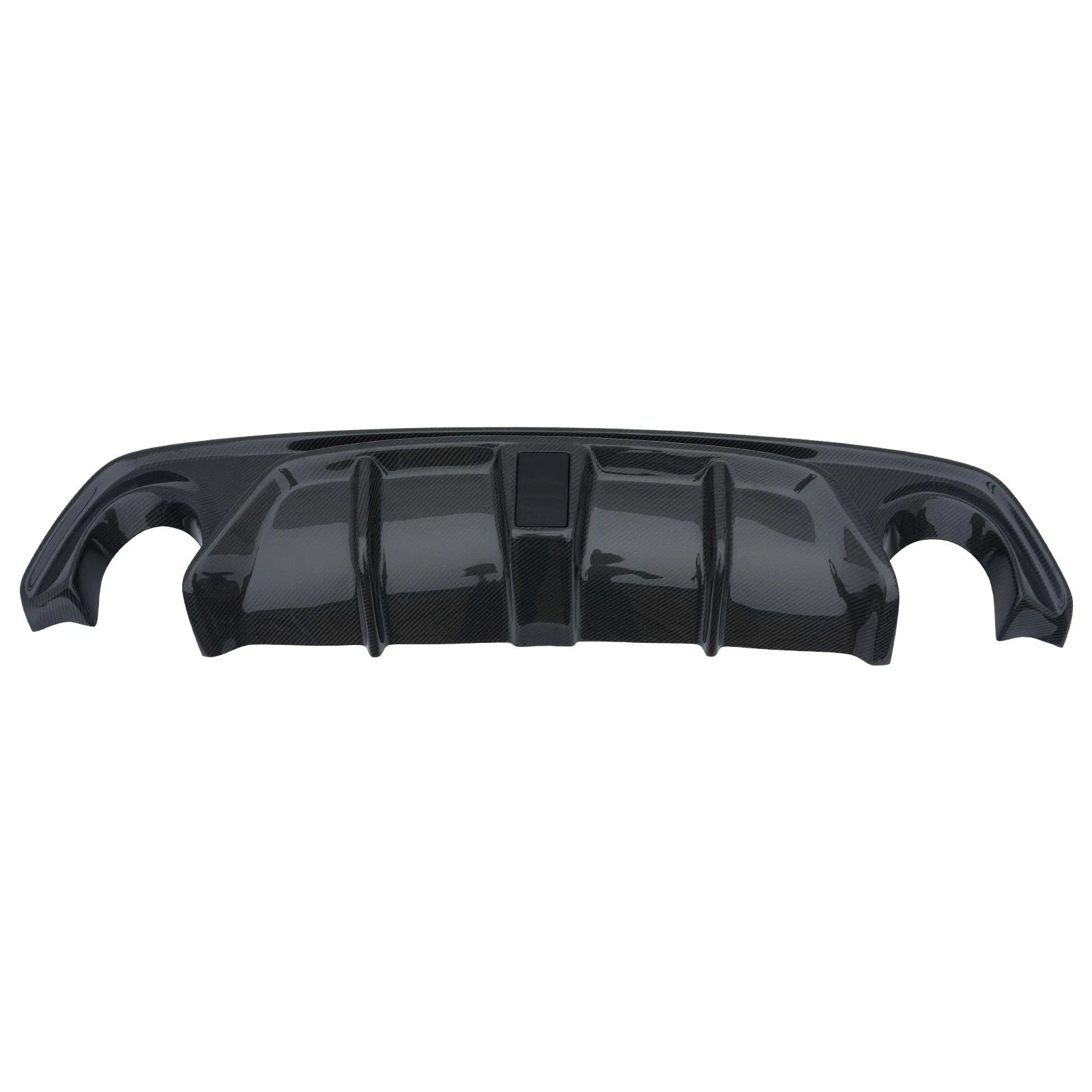 Real Carbon Fiber Rear Bumper Diffuser for Infiniti Q50 (2018–2024)