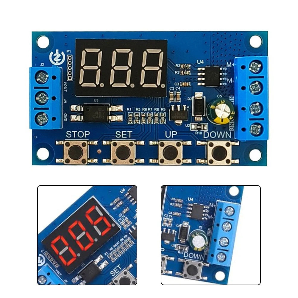 50W Motor Controller with Speed Timer for Efficient Motor Control