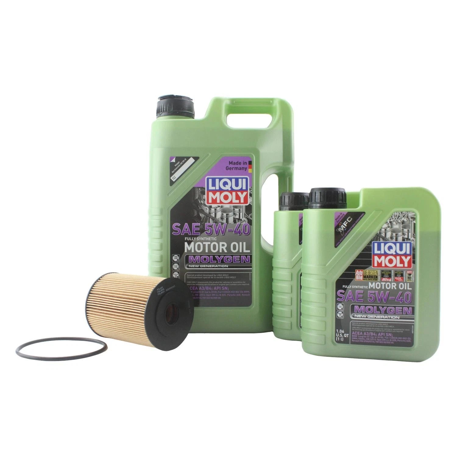 Oil Change Kit 7L Liqui Moly Molygen 5W-40 for Audi Q7 (2007–2015)