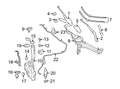 Right Windshield Wiper Arm 2128201644 for Mercedes-Benz