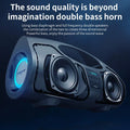 Powerful Karaoke Bluetooth Speaker with Mic for Boombox - Hand-held Speaker