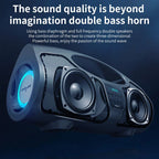 Powerful Karaoke Bluetooth Speaker with Mic for Boombox - Hand-held Speaker