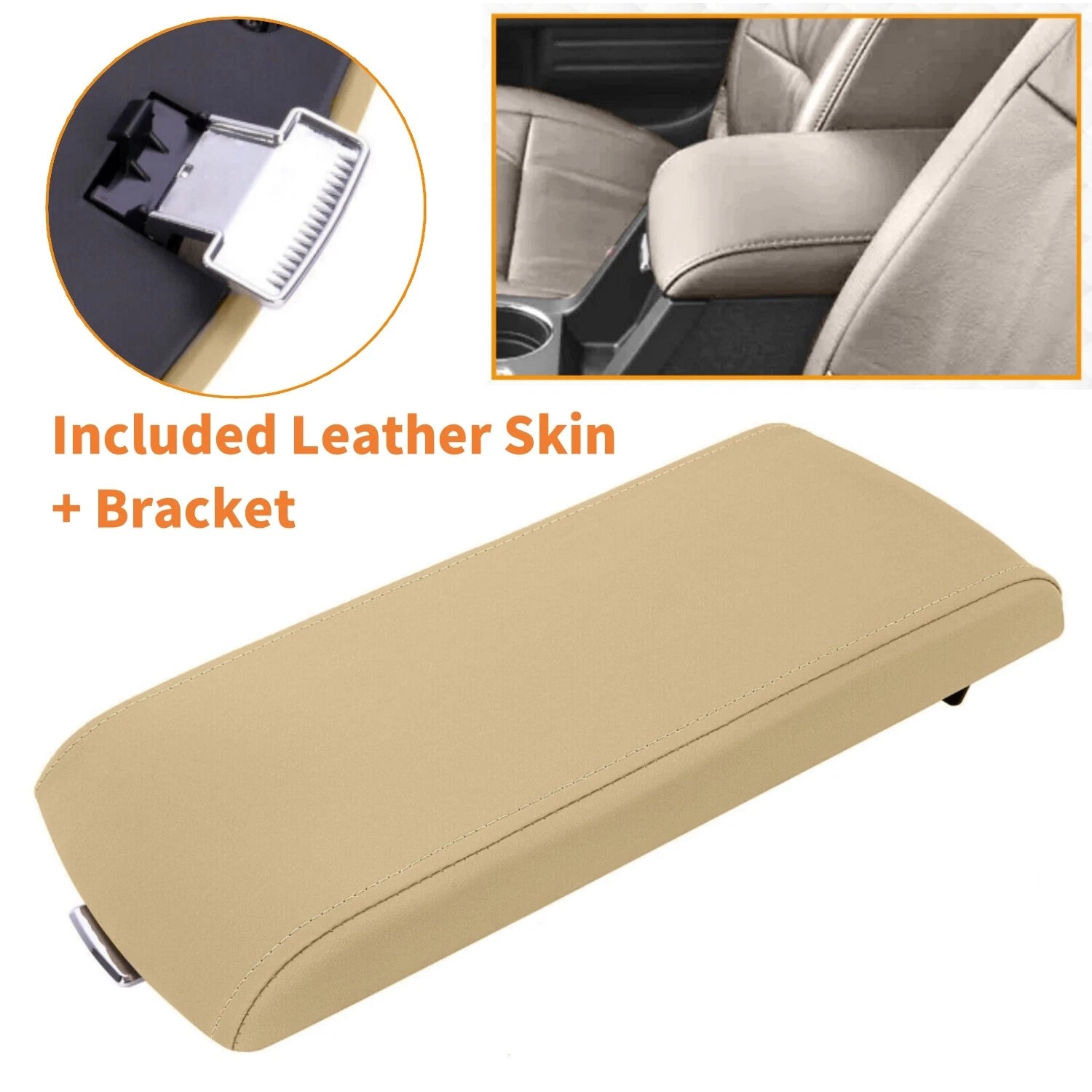 Armrest Center Console Lid Cover for Ford Flex (2013–2019) #FA8Z-7406024-AA
